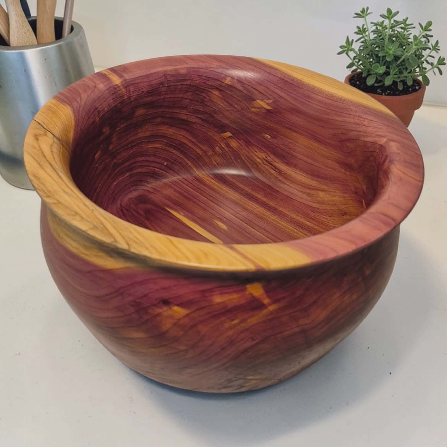 Large Ceder Bowl